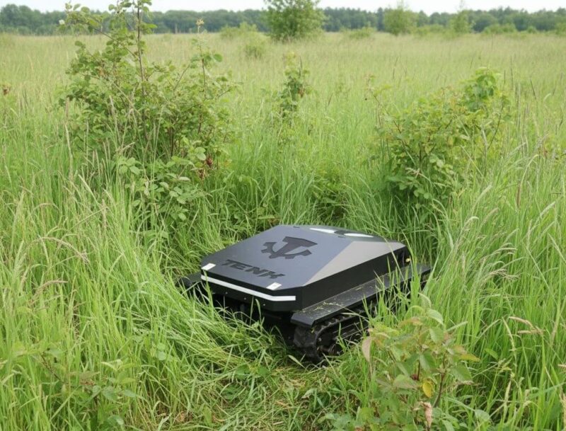 Tenk robokosilica na uzbrdici