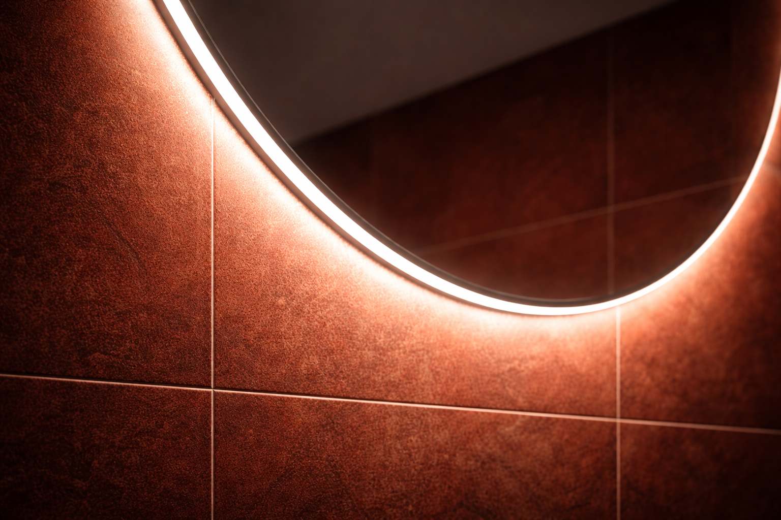 Moderna led rasveta u malom kupatilu